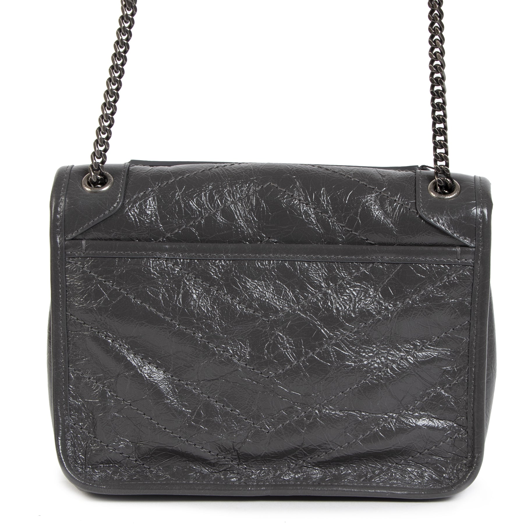 Saint Laurent Niki Baby Vintage Leather Crossbody Bag