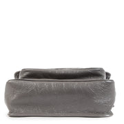 Saint Laurent Niki Medium Crinkled Leather Fog Bag pour le meilleur prix