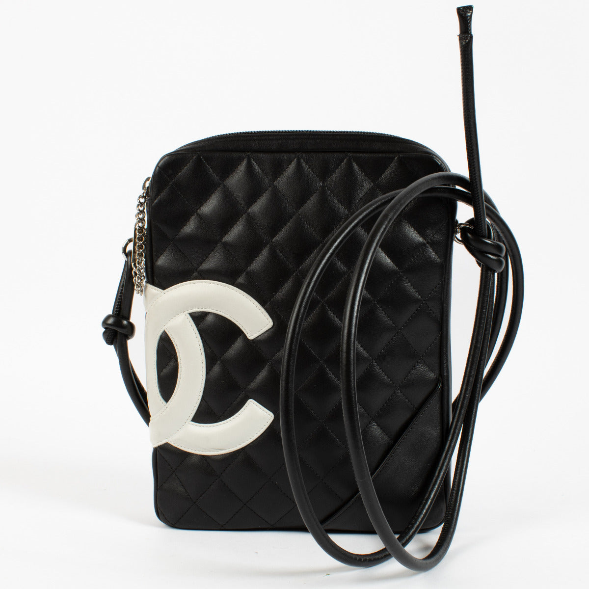 Chanel Black Ligne Cambon Crossbody Bag