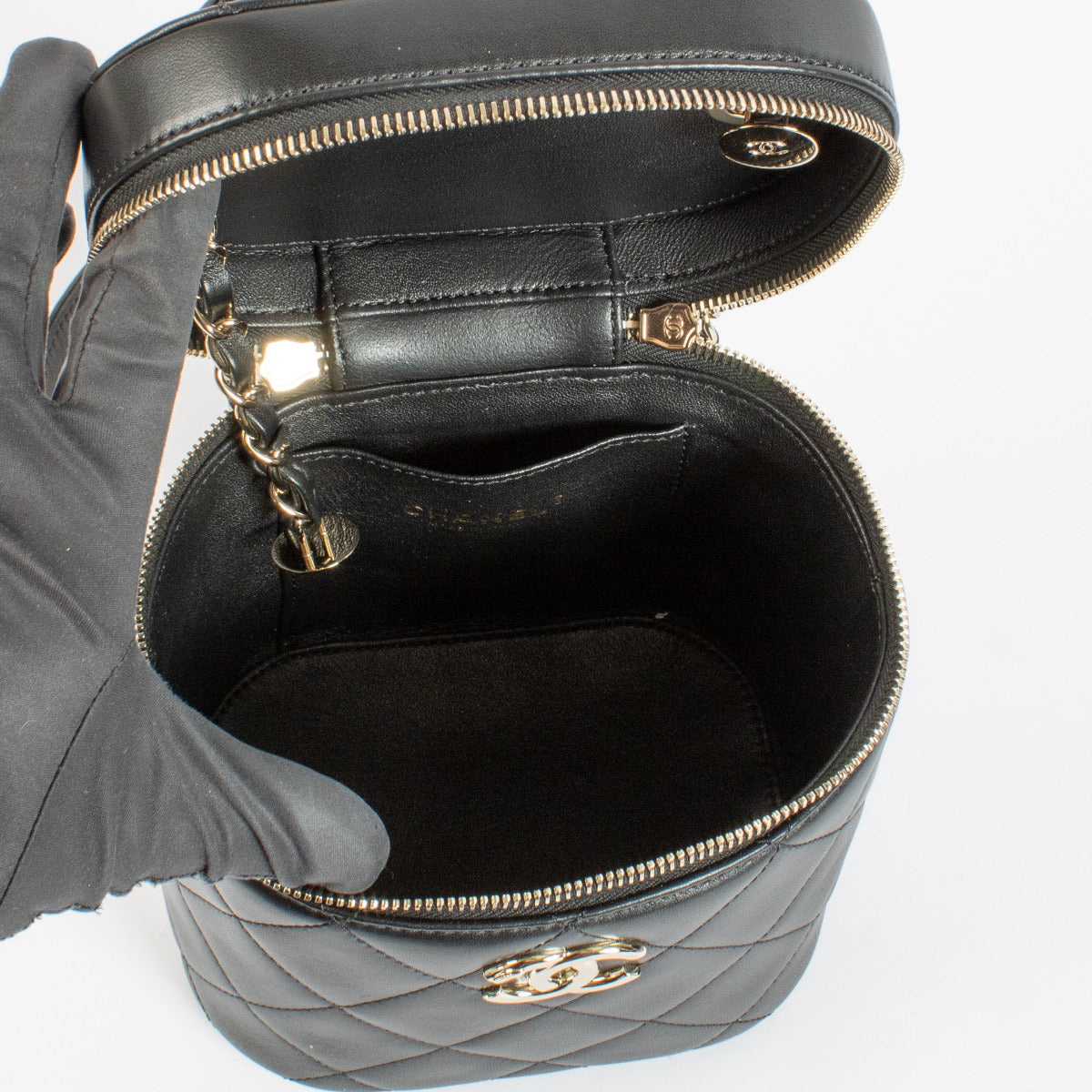 Chanel Black Trendy CC Vanity Bag