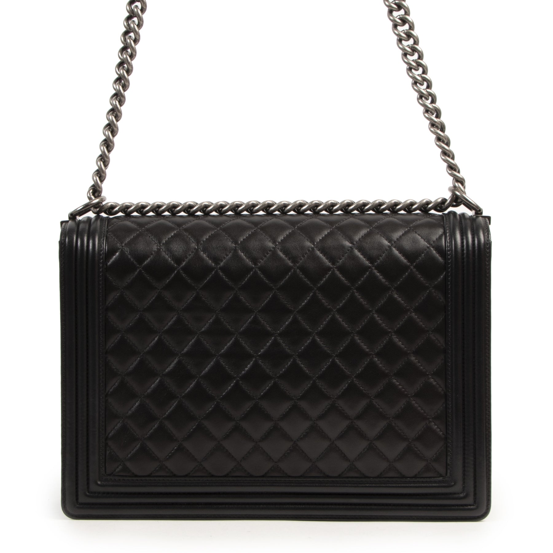 Chanel Black Large Boy Bag PHW