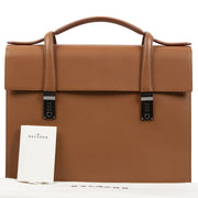 Authentieke tweedehands vintage Delvaux Caractère 2 Camel Briefcase bij online webshop LabelLOV