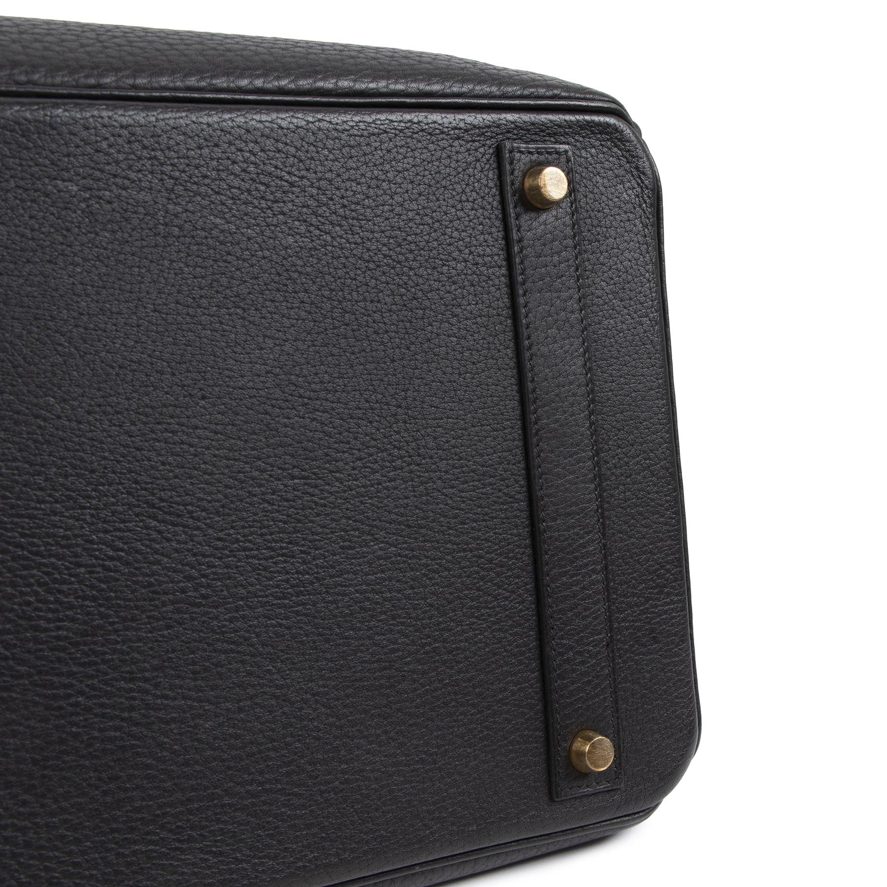 Hermès Birkin 40 Black Taurillon Clemence GHW