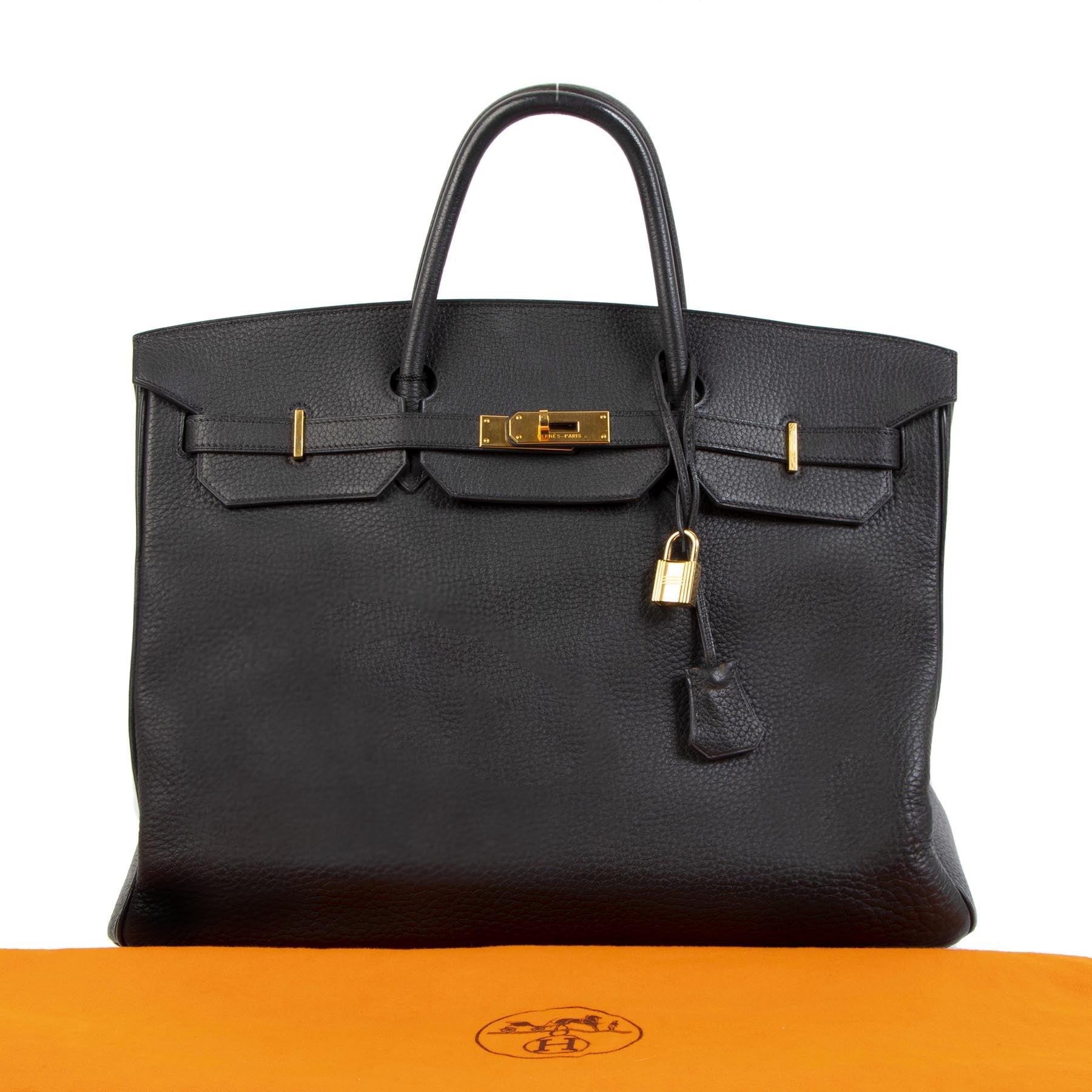 Hermès Birkin 40 Black Taurillon Clemence GHW