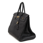 Hermès Birkin 40 Black Taurillon Clemence GHW