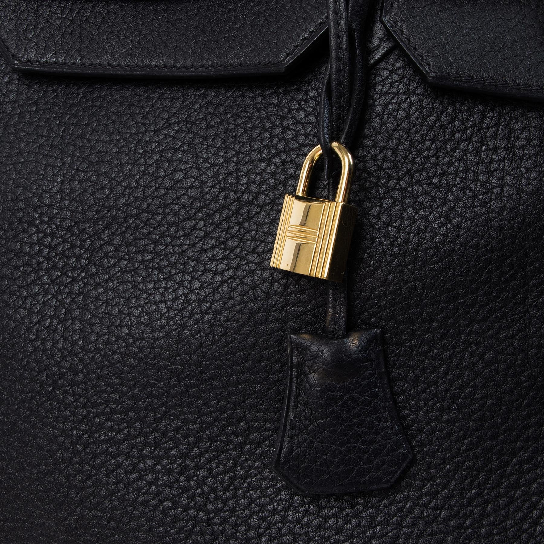 Hermès Birkin 40 Black Taurillon Clemence GHW