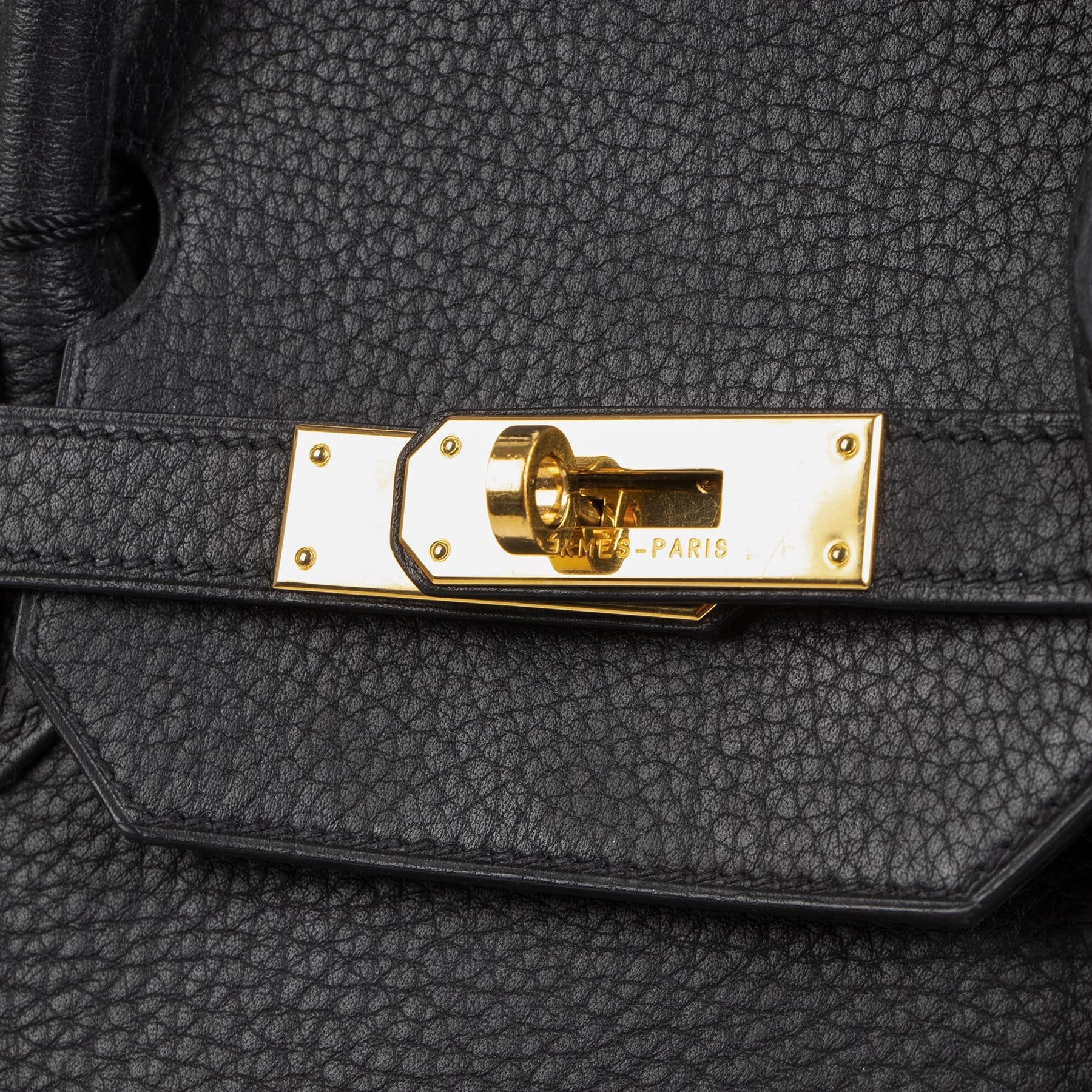 Hermès Birkin 40 Black Taurillon Clemence GHW