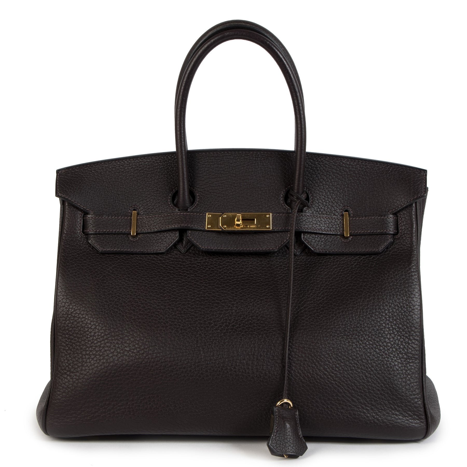 Authentieke Tweedehands Hermès Birkin 35 Ebene Fjord GHW juiste prijs veilig online shoppen luxe merken webshop winkelen Antwerpen België mode fashion
