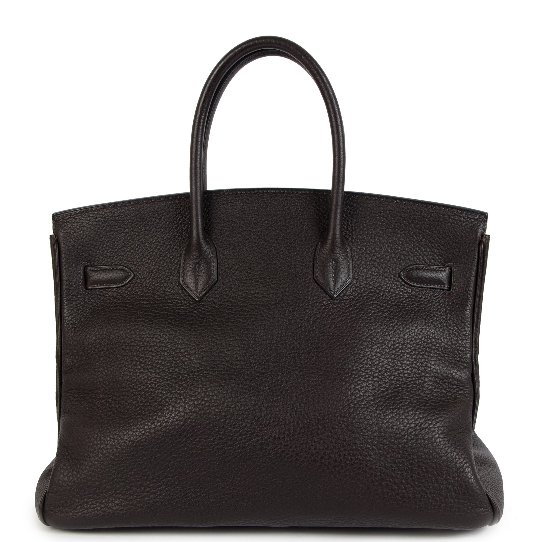 Authentic secondhand Hermès Birkin 35 Ebene Fjord GHW designer bags accessories shoes clothing luxury vintage webshop designer brands safe secure online shopping fashion worldwide shipping