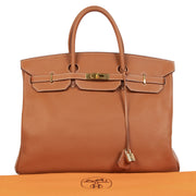 Authentieke tweedehands Hermès Birkin 40 Clemence Taurillon GHW aan de juiste prijs veilig online bij LabelLOV webshop luxe merken winkelen Antwerpen België mode