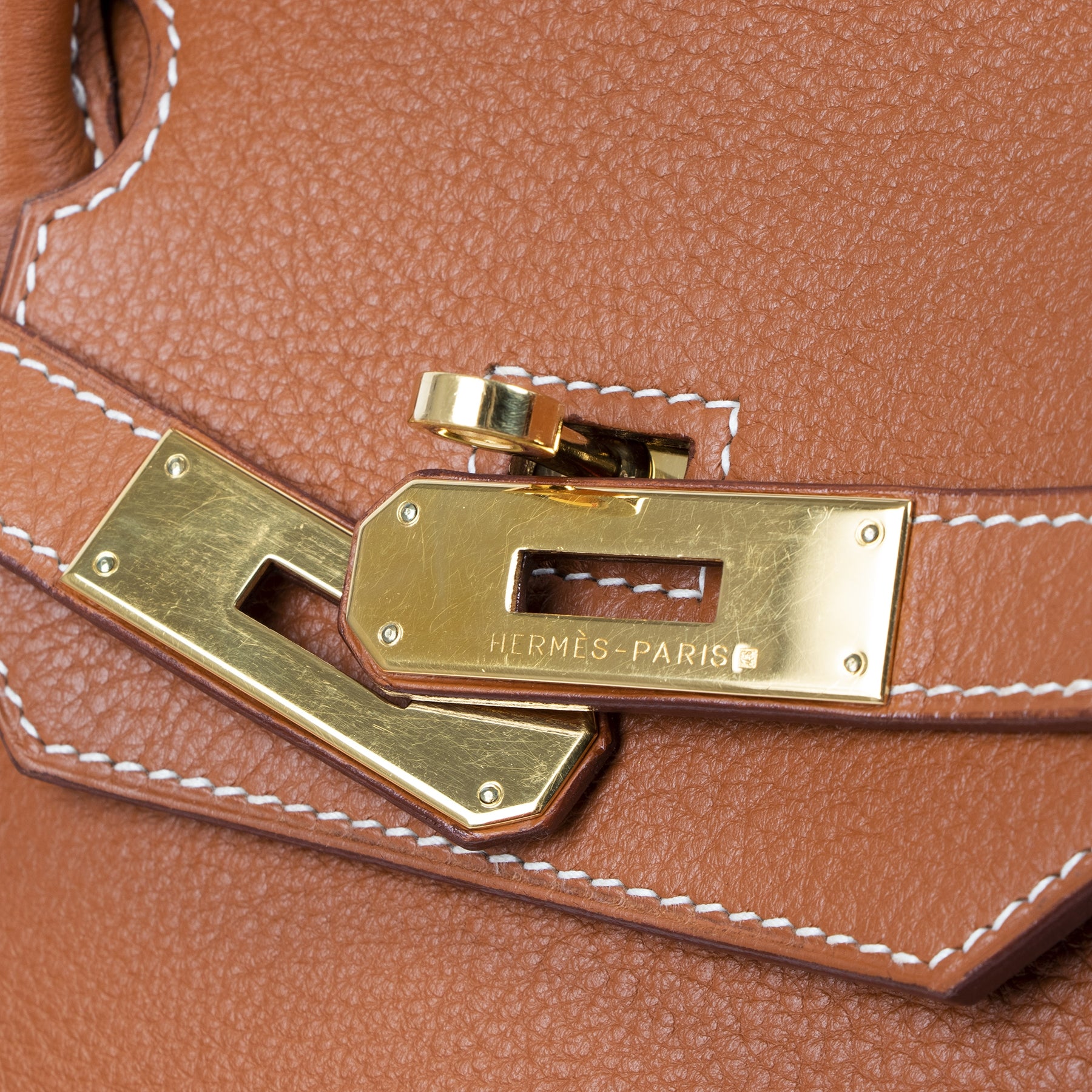 tweedehands Hermès Birkin 40 Clemence Taurillon GHW aan de juiste prijs veilig online bij LabelLOV webshop luxe merken winkelen Antwerpen België mode