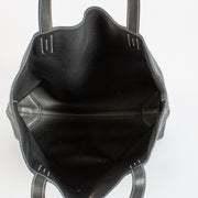 Authentic preloved Black Hermès Double Sens 45 on labellov.com