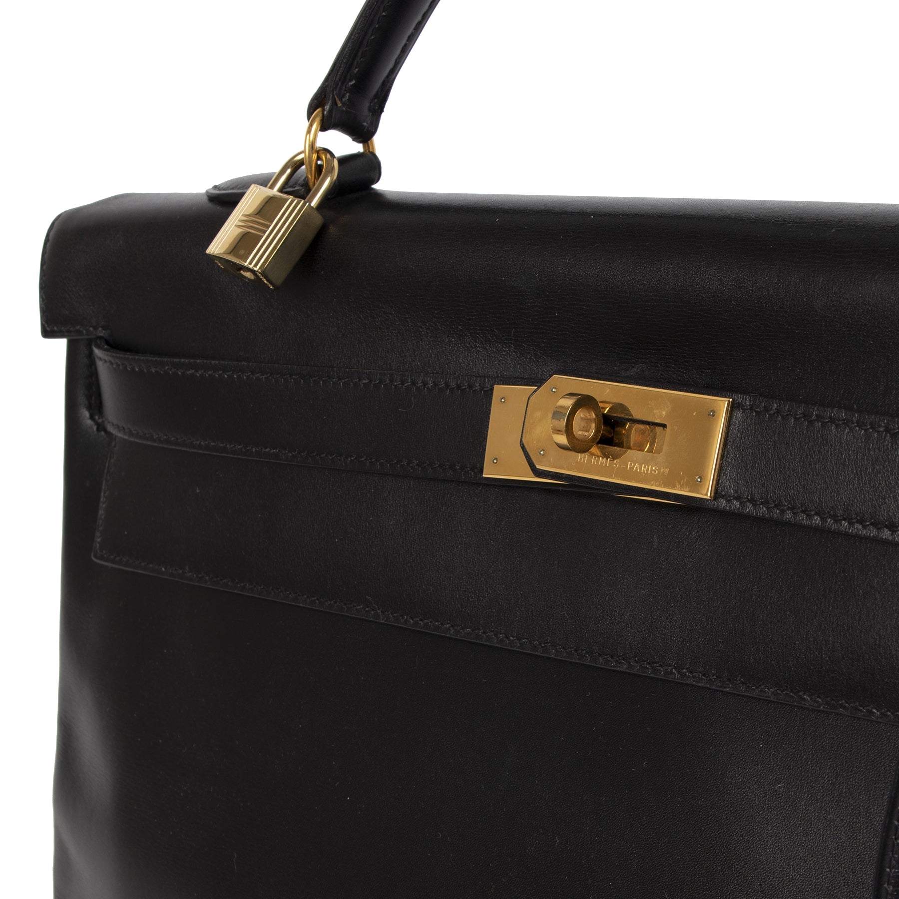 Hermès Kelly 40 Black Boxcalf