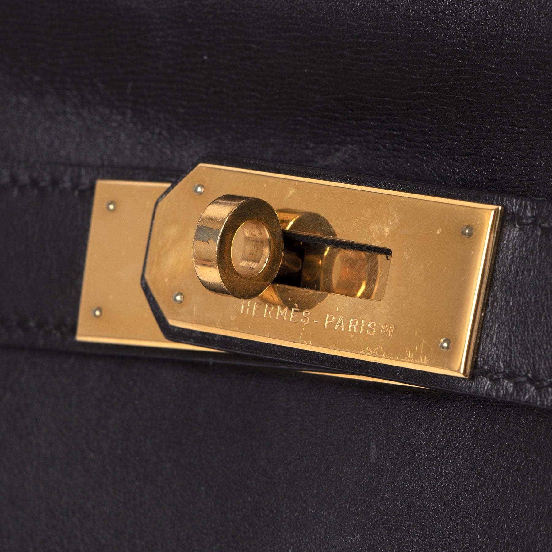 Hermès Kelly 40 Black Boxcalf
