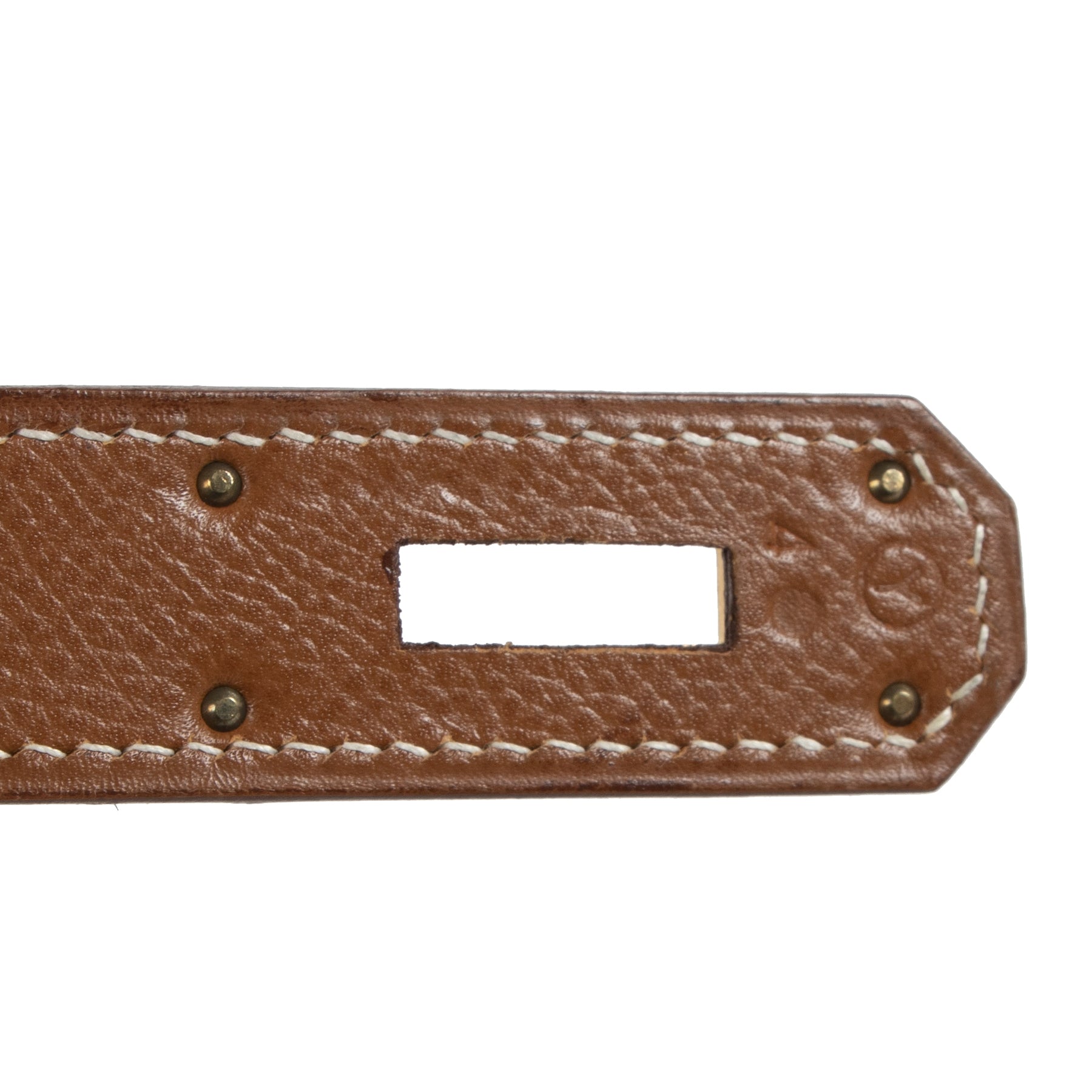 Authentieke tweedehands vintage Hermès Kelly 40 Gold Courchevel koop online webshop LabelLOV