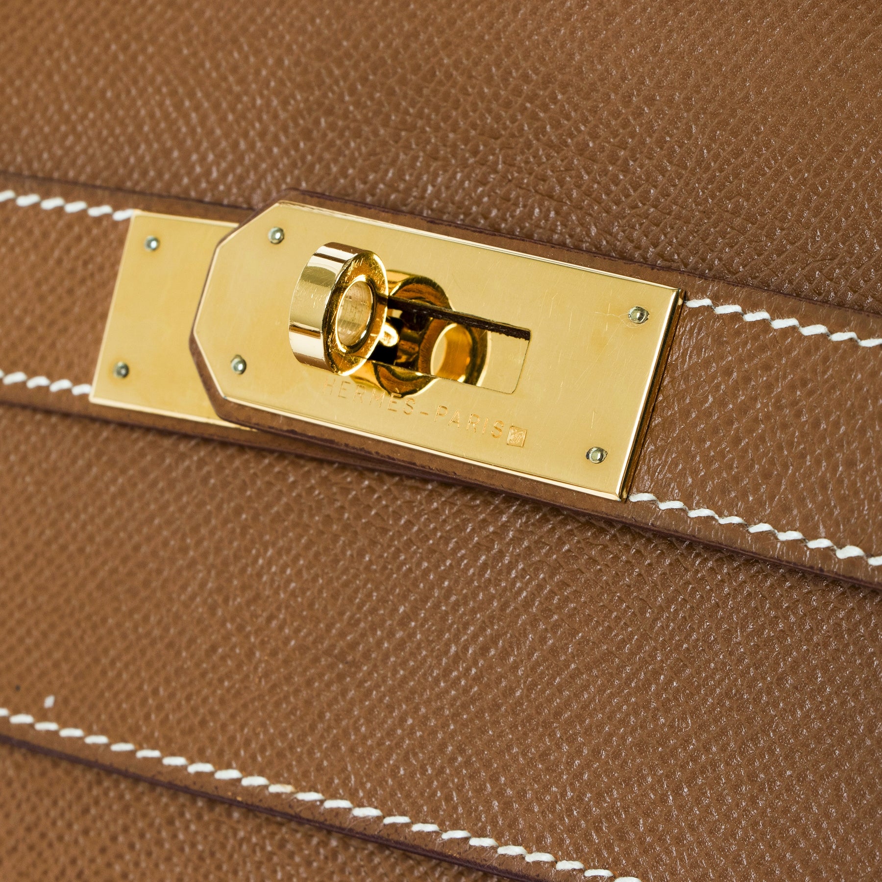 Authentique seconde-main vintage Hermès Kelly 40 Gold Courchevel achète en ligne webshop LabelLOV