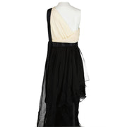 Authentic second hand Chanel Black Silk Chiffon Maxi Dress on Labellov.com