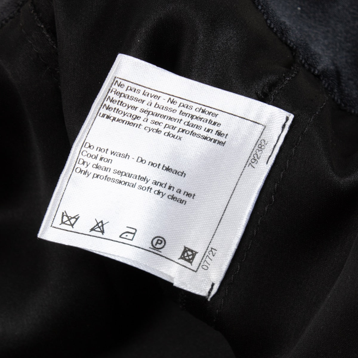 Authentic second hand Chanel Black Silk Chiffon Maxi Dress on Labellov.com