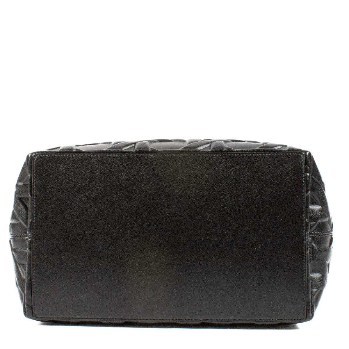 Christian Dior Black Calfskin Graphic Cannage Medium Toujours Bag