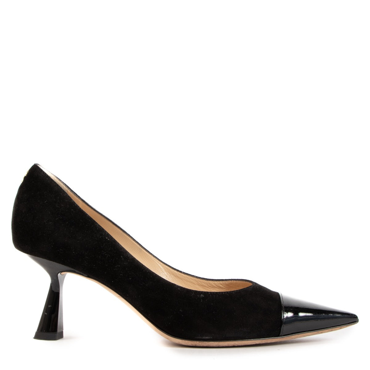 Jimmy Choo Rene 65 Black Suede Pumps