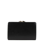 Louis Vuitton Black Epi Leather French Purse Wallet