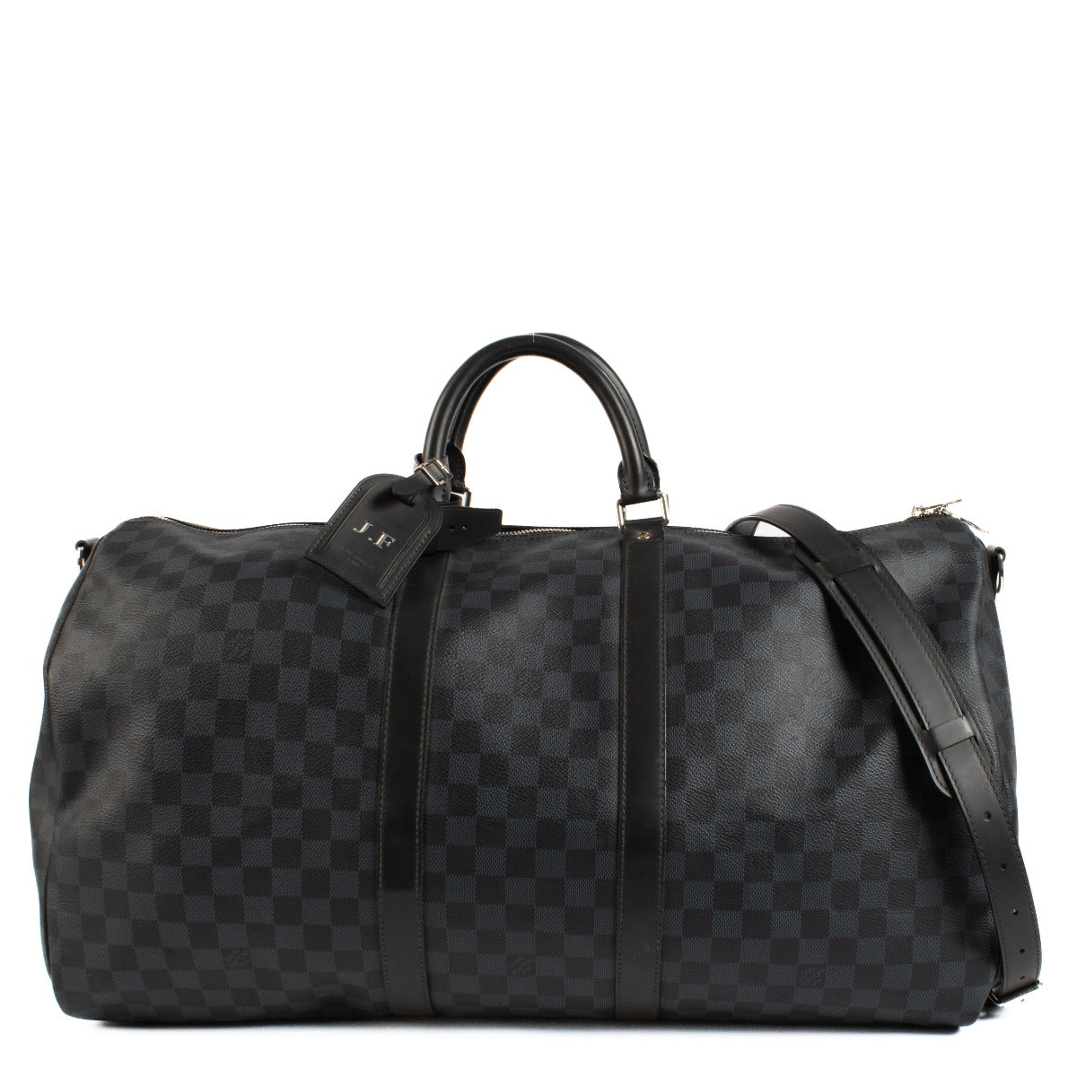 Louis Vuitton Damier Cobalt Keepall 55 Bag