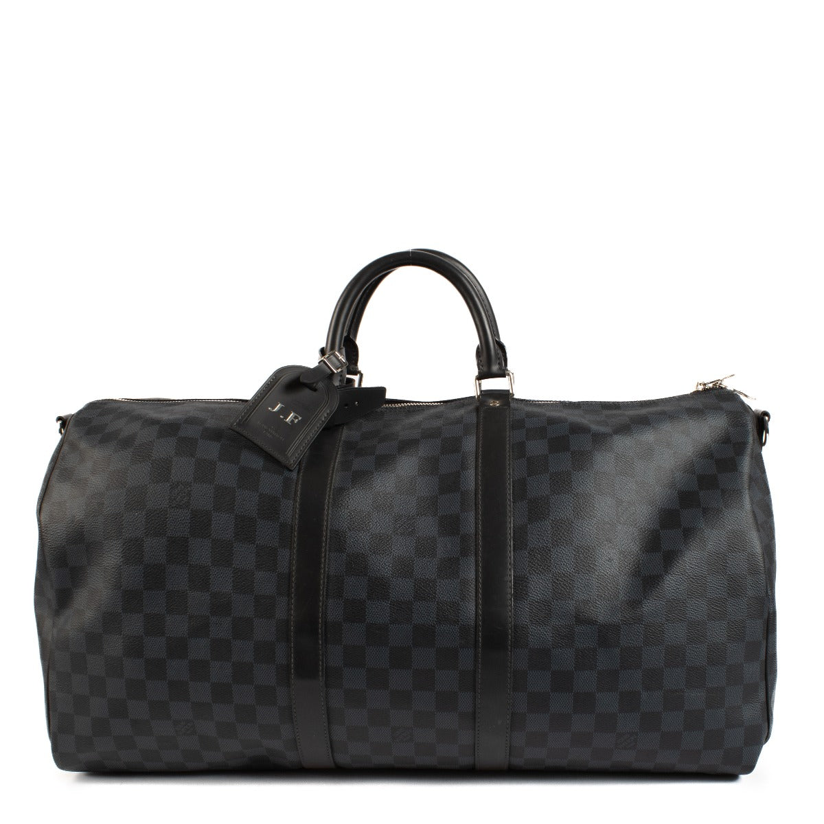 Louis Vuitton Damier Cobalt Keepall 55 Bag