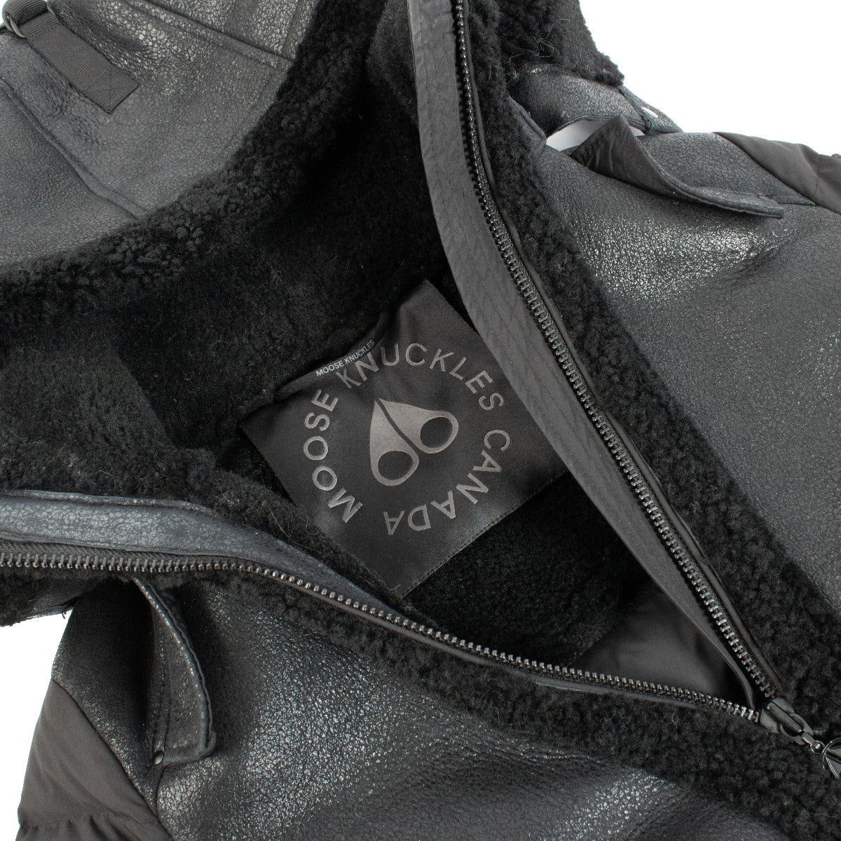 Shop 100% authentic secondhand Moose Knuckles Black Jacket - Size S/P on Labellov.com