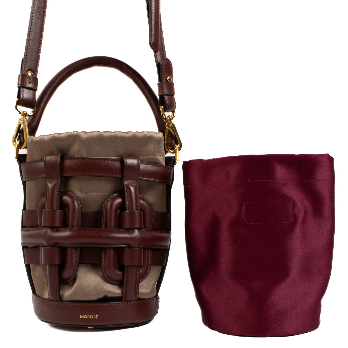 Authentic second hand Morobé Le Claxon 05 Bordo Bag on Labellov.com