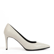 Shop authentic second hand Saint Laurent White Python Pumps Size 36,5 on Labellov.com