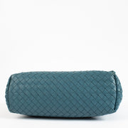 shop 100% authentic second hand Bottega Veneta Blue Olimpia Crossbody Bag on Labellov.com