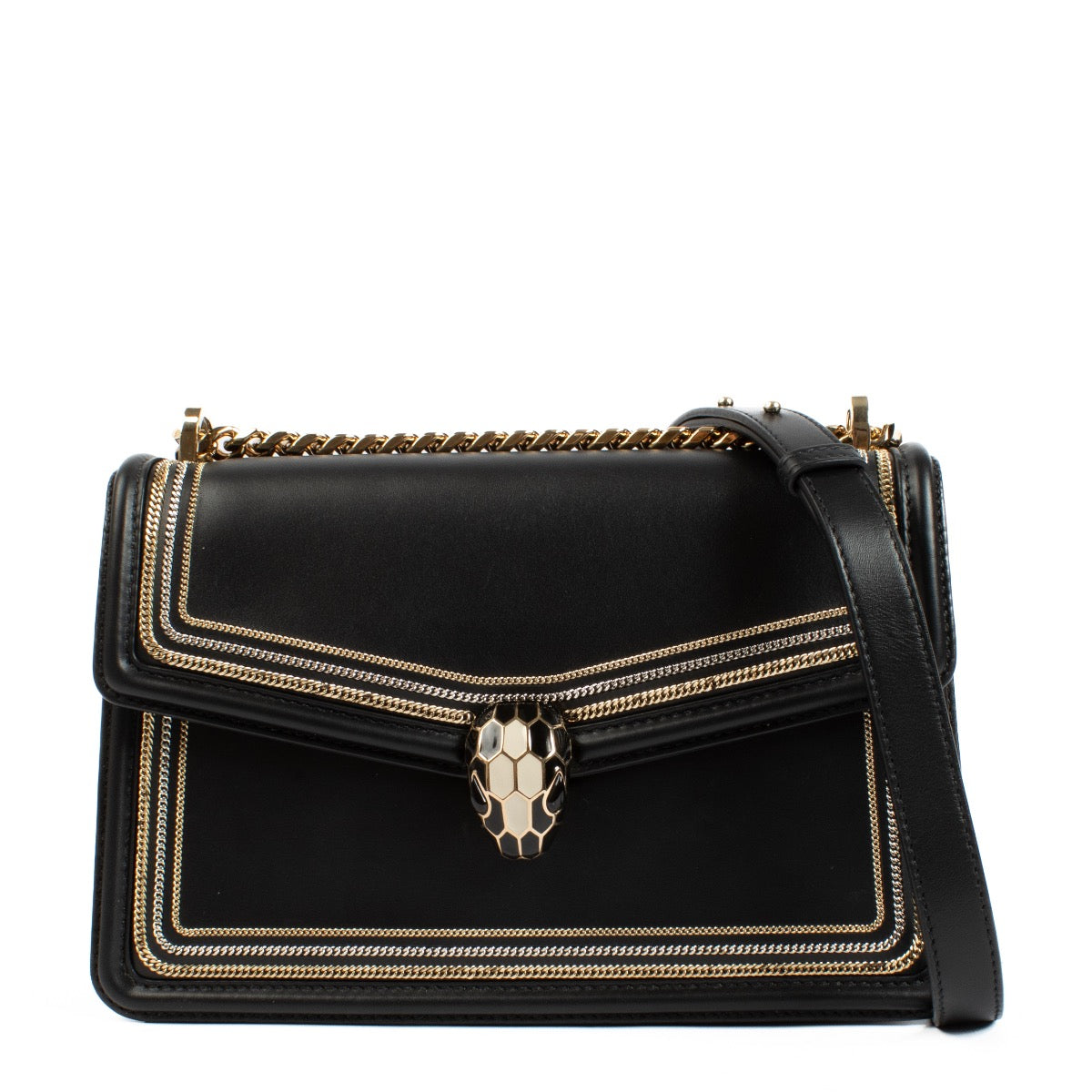 Bulgari Black Serpenti Bag aan de beste prijs bij Labellov tweedehands luxe in Antwerpen en Knokke.