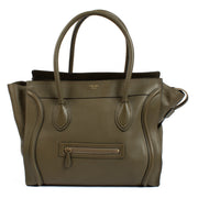Celine Khaki Green Luggage Bag aan de beste prijs bij Labellov tweedehands luxe in Antwerpen en Knokke.