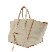 Shop 100% authentic secondhand Celine White Medium Luggage Phantom Top Handle Bag on Labellov.com