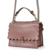 authentic Second hand Fendi Kan I Scalloped Studded English Rose crossbody at LabelloV