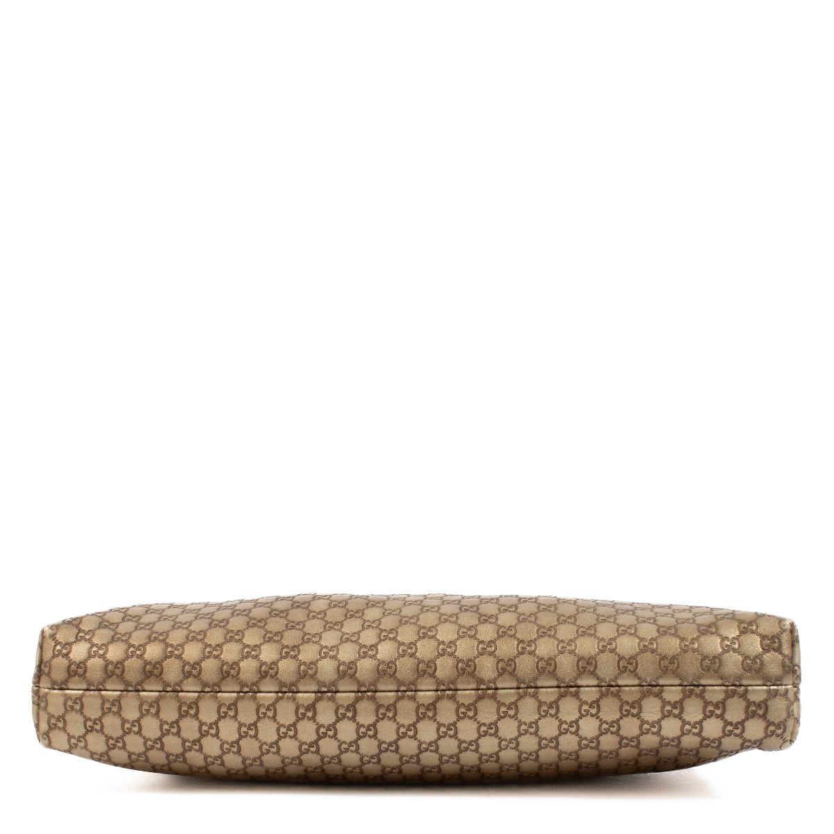100% authentic second hand Gucci Gold Micro Guccissima Clutch on Labellov.com