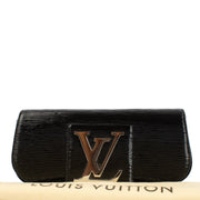 Louis Vuitton Black Electrique Epi Leather Sobe Clutch Bag aan de beste prijs bij Labellov tweedehands luxe in Antwerpen en Knokke.