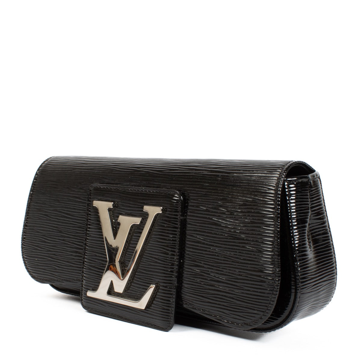 Louis Vuitton Black Electrique Epi Leather Sobe Clutch Bag aan de beste prijs bij Labellov tweedehands luxe in Antwerpen en Knokke.