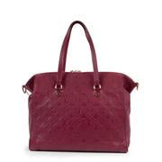 Buy an authentic second hand Louis Vuitton Burgundy Lumineuse PM Monogram Empreinte Shoulder Bag in very good condition at Labellov