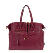Buy an authentic second hand Louis Vuitton Burgundy Lumineuse PM Monogram Empreinte Shoulder Bag in very good condition at Labellov
