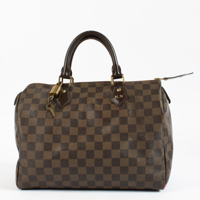 Louis Vuitton Damier Ebene Speedy 30