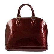 shop 100% authentic second hand Louis Vuitton Rouge Fauviste Monogram Vernis Alma PM Bag on Labellov.com