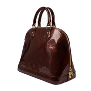 shop 100% authentic second hand Louis Vuitton Rouge Fauviste Monogram Vernis Alma PM Bag on Labellov.com