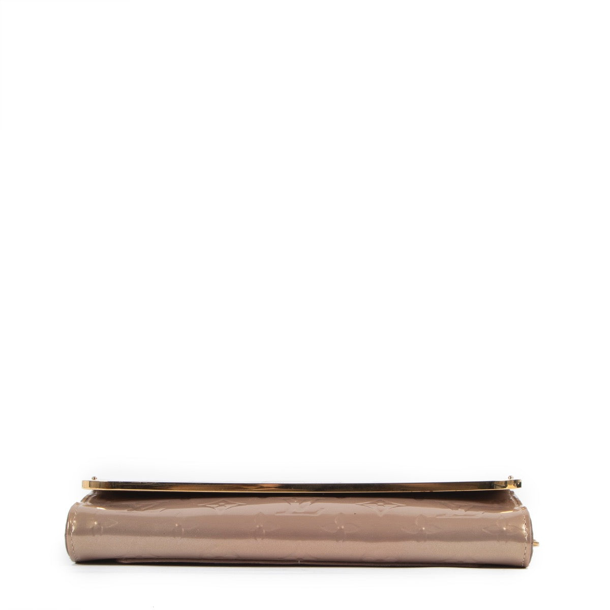 Buy an authentic second hand Louis Vuitton Dune Monogram Vernis Ana Clutch in very good condition at Labellov