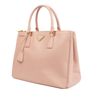 Shop safe online at Labellov in Antwerp, Brussels and Knokke this 100% authentic second hand Prada Pink Saffiano Galleria Top Handle Bag