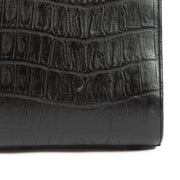Shop 100% authentic secondhand Saint Laurent Black Crocodile Embossed Sac de Jour Bag on Labellov.com