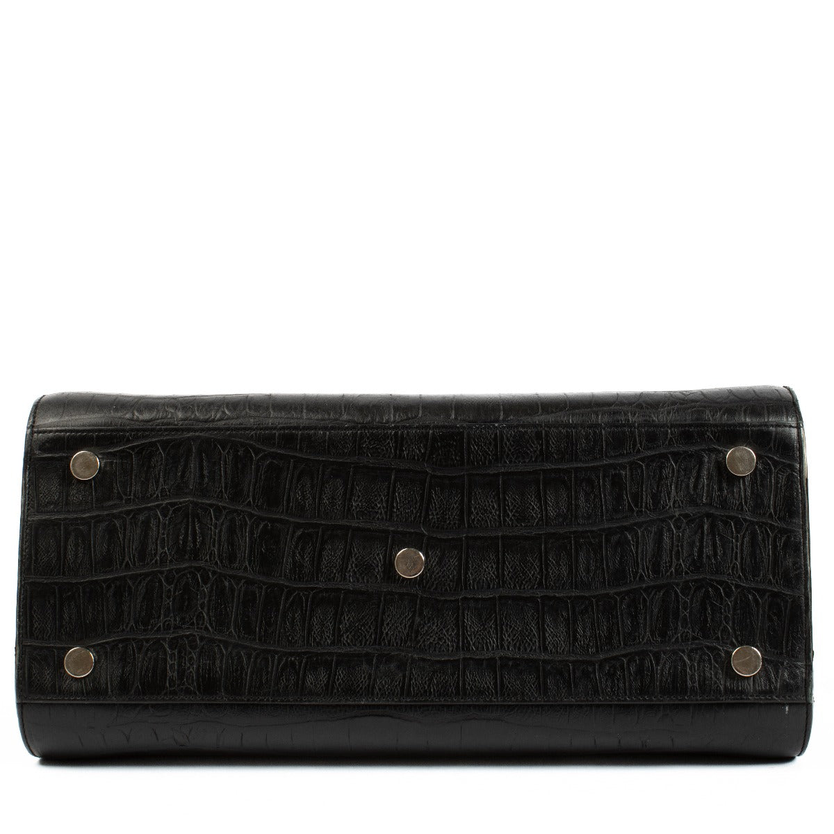 Shop 100% authentic secondhand Saint Laurent Black Crocodile Embossed Sac de Jour Bag on Labellov.com