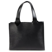 Louis Vuitton Black Epi Leather Gemeaux Tote
