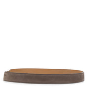 Authentic secondhand Delvaux Taupe Leather Belt - Size 85 designer bags accessories clothing shoes luxury vintage webshop designer brands safe secure online shopping worldwide shipping