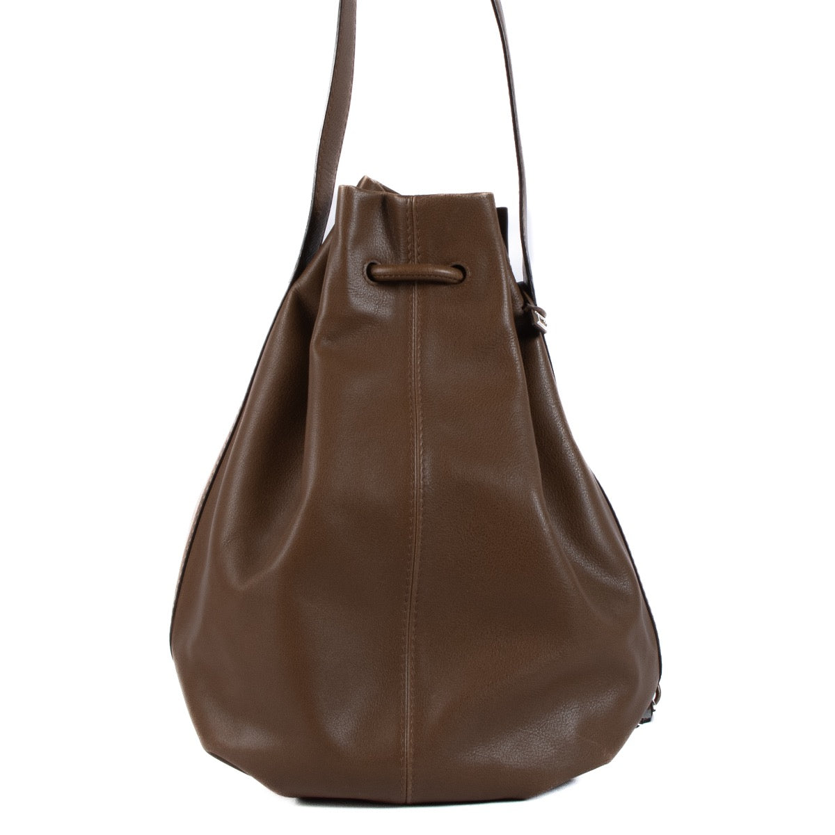 Shop 100% authentic second-hand Delvaux Marron Nomade Sellier Shoulder Bag on Labellov.com